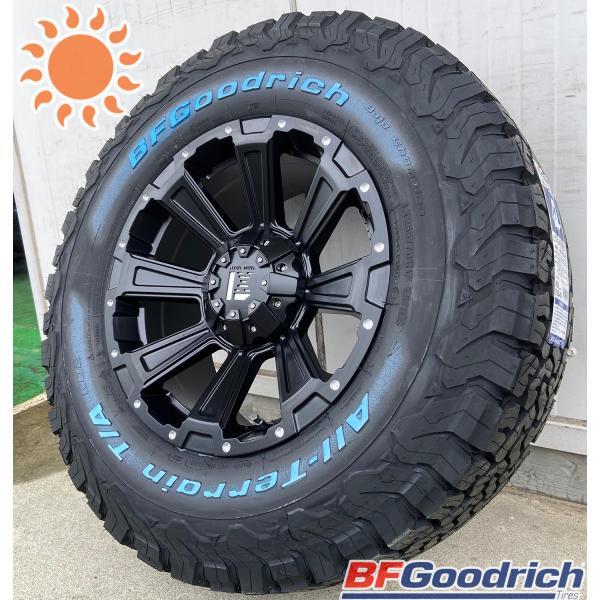 ランクル300（GX,AX,VX,ZX,GRスポーツ）17インチ タイヤホイールセット 4本セット 1台分 BF Goodrich ALLTERRAIN KO2 265/70R17 LEXXEL DeathRock｜wat2｜09