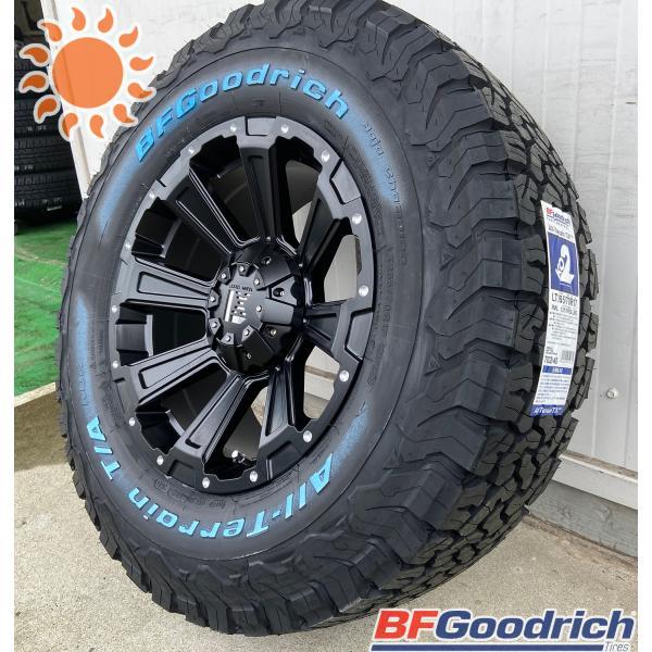 ランクル300（GX,AX,VX,ZX,GRスポーツ）17インチ タイヤホイールセット 4本セット 1台分 BF Goodrich ALLTERRAIN KO2 265/70R17 LEXXEL DeathRock｜wat2｜10