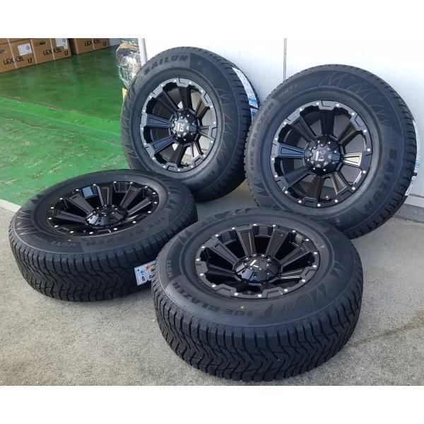 スタッドレス ランクル300 LX600 サイレン SAILUN 265/70R17 新品 タイヤ ホイール セット 17インチ １台分｜wat2｜06