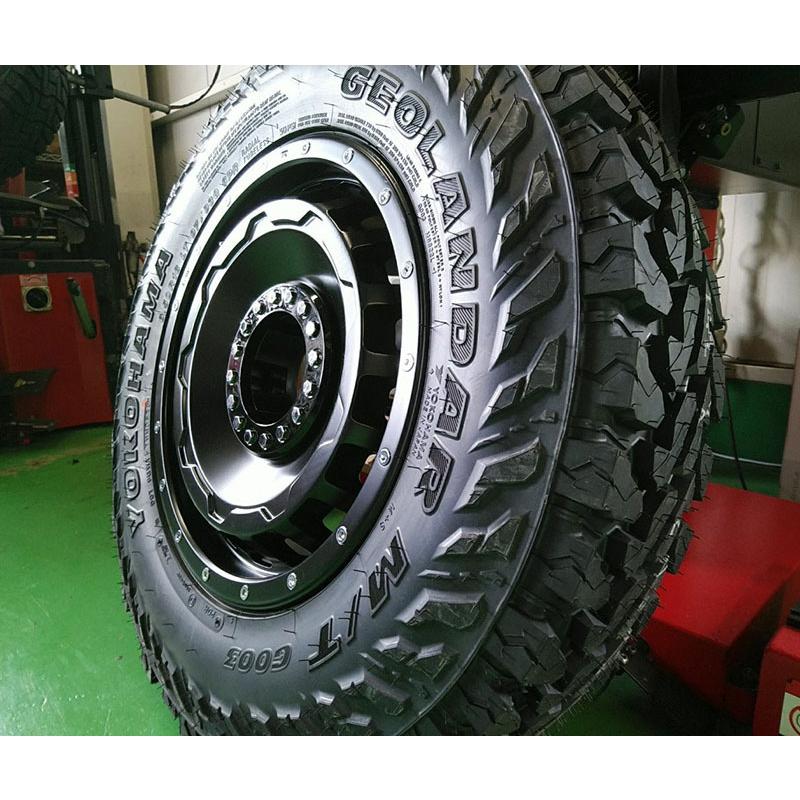 リフトアップ JIMNY ジムニー シエラ JB74 タイヤホイールセット 16インチ SwaGGer YOKOHAMA ジオランダー M/T G003 6.50R16
