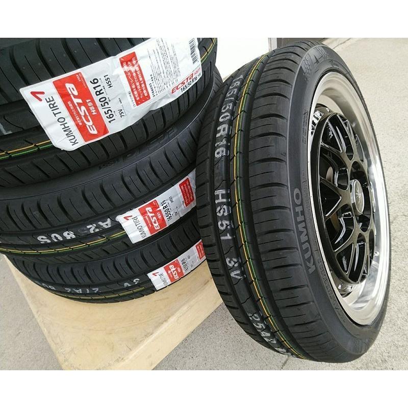 エクスタ 165/45R16 軽自動車用タイヤホイールセット 16インチ