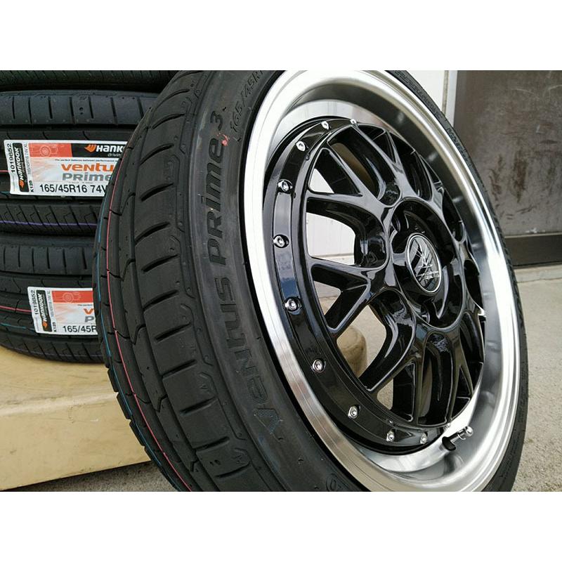 ventus ハンコック 165/40R16 165/45R16 タイヤホイール 16インチ BD00