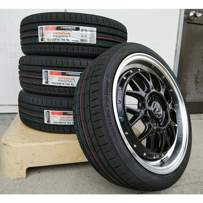 ventus ハンコック 165/40R16 165/45R16 タイヤホイール 16インチ BD00