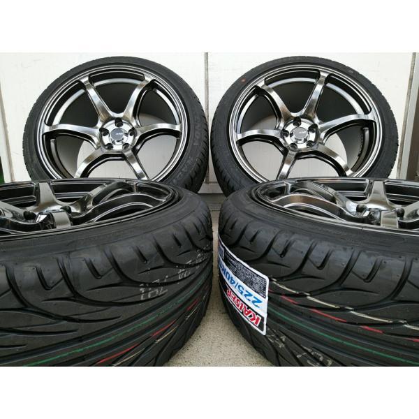 KAISER（KENDA） 新品4本set 86 BRZ タイヤホイールセット 18インチ