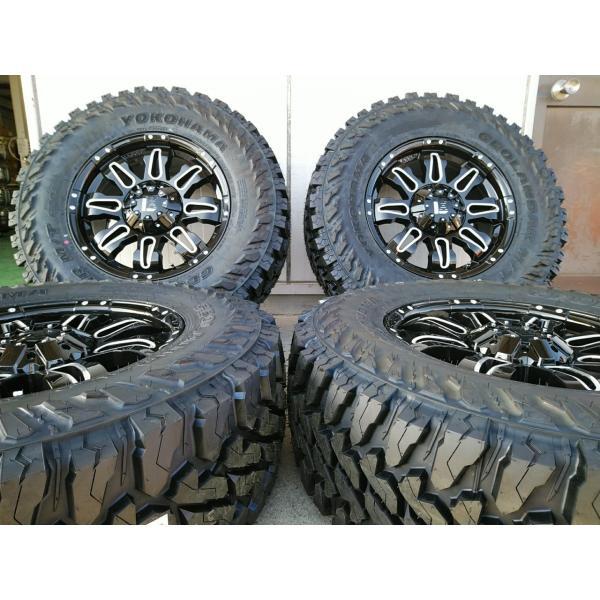 GEOLANDAR 新品 ラングラー JK JL タイヤホイール 4本セット ヨコハマ