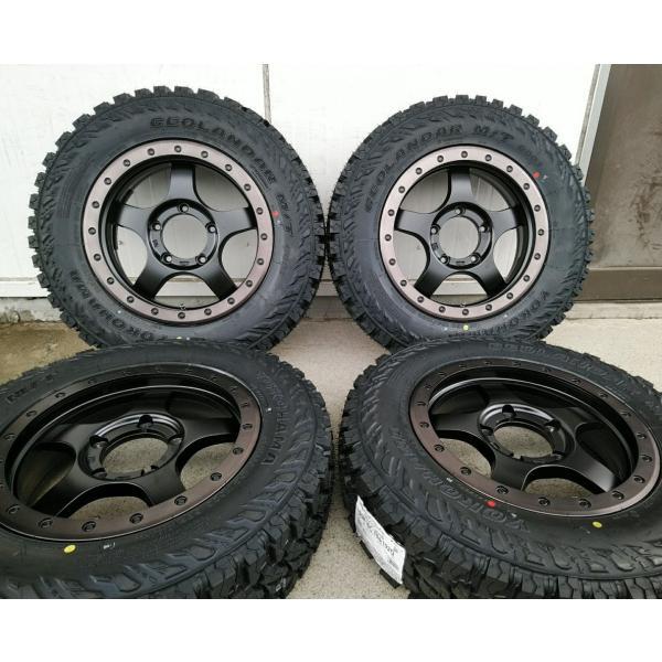 GEOLANDAR ジムニー タイヤホイールセット ヨコハマ ジオランダー MT