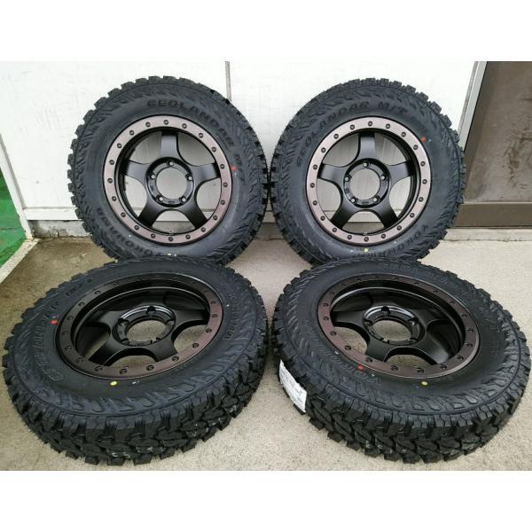 Yokohama Geolandar M/T G003 16インチホイール付き GEOLANDAR ジムニー タイヤホイールセット ヨコハマ ジオランダー MT
