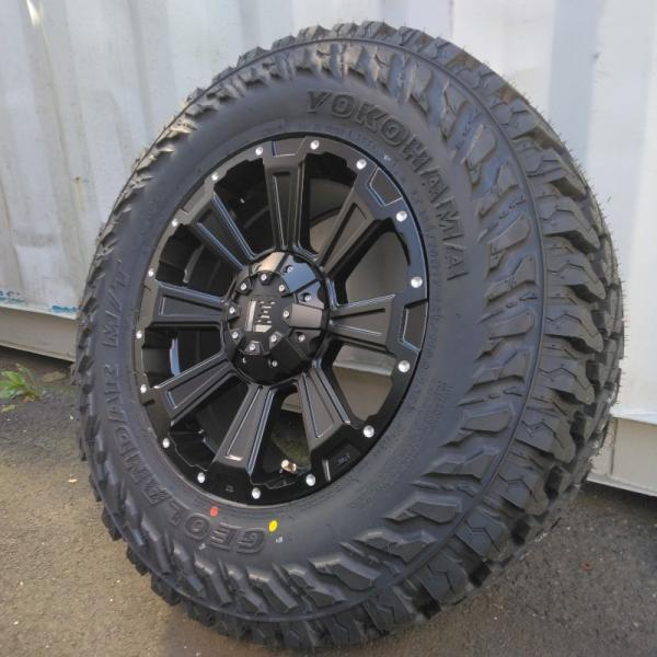 FUEL 17インチホイール YOKOHAMAスタッドレスタイヤ　5本 GEOLANDAR ランドクルーザー 250 ランクル250 タイヤホイール 4本