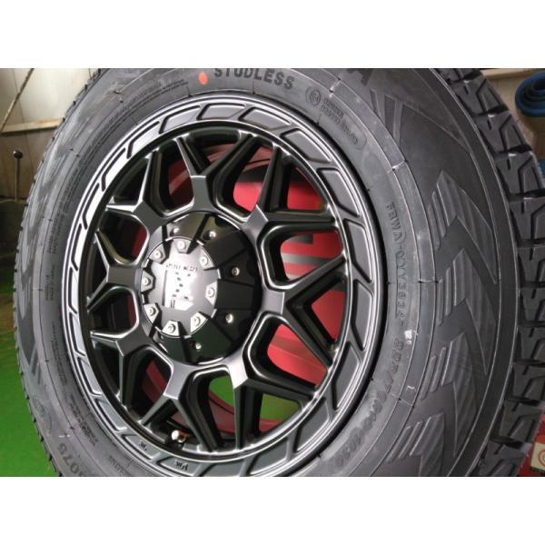 【ハイエース/200系】 新品 4本セットスタッドレス ヨコハマ アイスガード SUV G075 215/65R16 車検対応 ホイールセット 16インチ LEXXEL InFerno_2