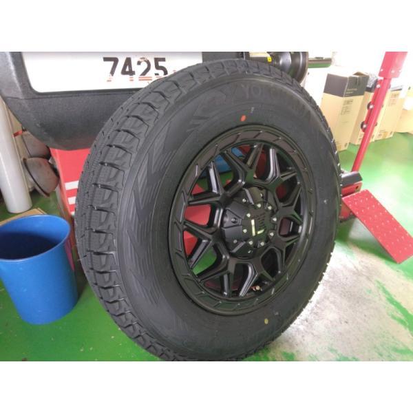 【ハイエース/200系】 新品 4本セットスタッドレス ヨコハマ アイスガード SUV G075 215/65R16 車検対応 ホイールセット 16インチ LEXXEL InFerno_6