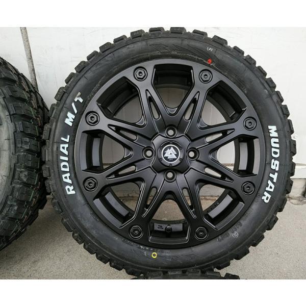 【送料無料】美品！15インチ マッドスター タイヤバリ山！ホイール4本セット MUDSTAR 10月下旬入荷 人気 軽用タイヤホイールセット ハイゼット