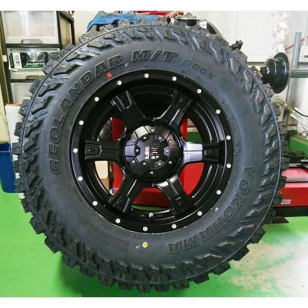 ハイラックス、プラド等に　ホイール4本セット　ウルトラPHANTOM 17インチ ヨコハマタイヤ（YOKOHAMA TIRE） 廃盤 特価 新品 4本セット プラド FJ