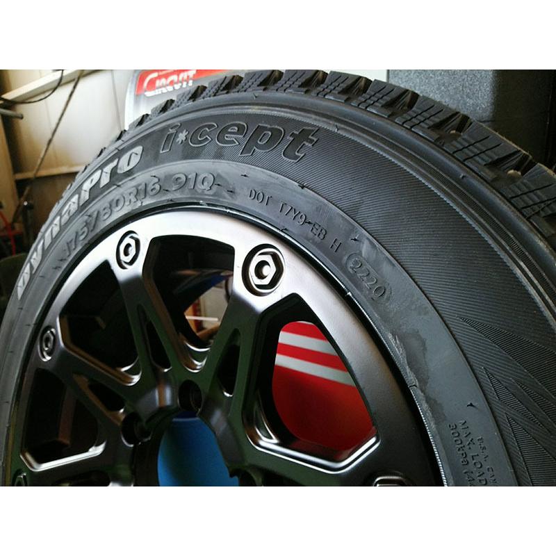 Dynapro icept ジムニー用スタッドレスタイヤ ホイールセット JIMNY