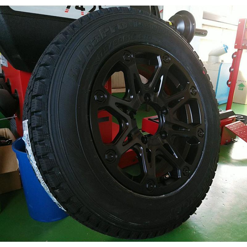 たろ　ジムニースタッドレス Dynapro icept ジムニー用スタッドレスタイヤ ホイールセット
