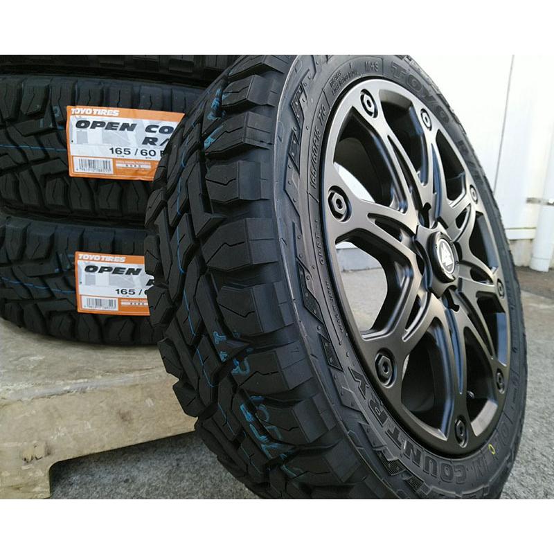 OPEN COUNTRY 10月下旬入荷N-VAN Nバン タイヤホイール 15インチ MUD-X