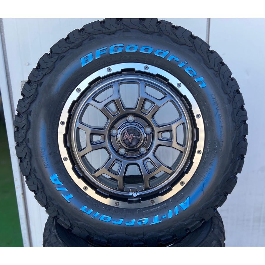 デリカ D5 エクストレイル CHR クロスロード アウトランダー 16インチ BF グッドリッチ オールテレーン KO2 225/70R16 ナイトロパワー H6 スラッグ(113400円)