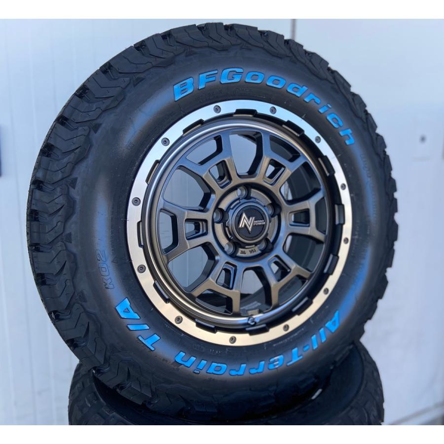 【数量限定アウトレット品】 デリカ D5 エクストレイル CHR クロスロード アウトランダー 16インチ BF グッドリッチ オールテレーン KO2 225/70R16 ナイトロパワー H6 スラッグ 【EIM3116023233】(113400円)