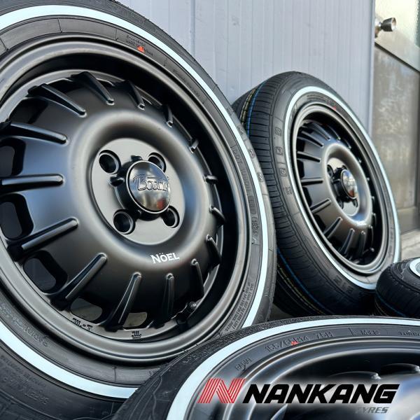 軽トラ・軽バン用　サマータイヤ　ホイール２本セット NANKANG（ナンカン） 軽トラ 軽バン エヴリィ アトレー スマイル