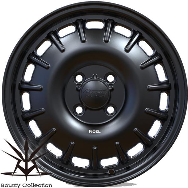 新品 N-BOX タント スペーシア サマータイヤ ホイール4本セット 155/65R14 ヨコハマ アイスガード IG52 Bounty Noel マットブラック 14インチ｜wat2｜03