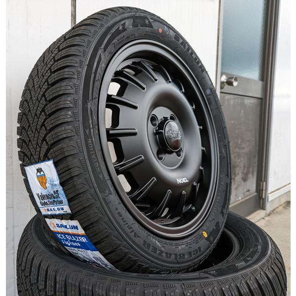 タフト ソリオ スタッドレスタイヤ 15インチ ホイールセット ICE BLAZER ダイハツ タフト ソリオ スタッドレス タイヤ