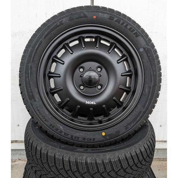 ICE BLAZER 取付ナット込!! スタッドレス ダイハツ タフト ソリオ 