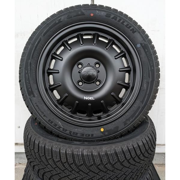 ICE BLAZER 取付ナット込!! スタッドレス ダイハツ タフト ソリオ 