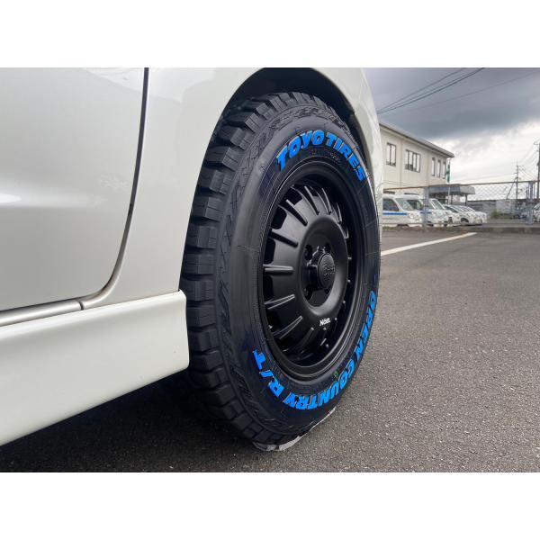 タウンエース ライトエース  TOYO OPENCOUNTRY RT 165/80R14 ホワイトレター 14インチ タイヤホイールセット｜wat2｜14