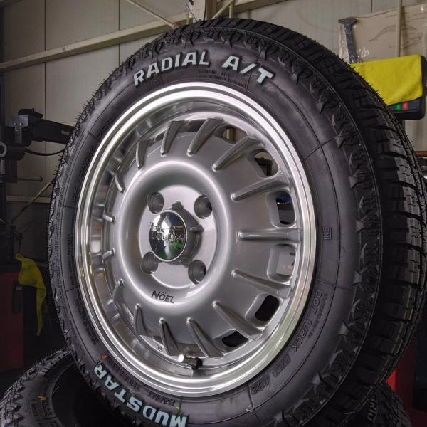 MUDSTAR 新発売 Noel タフト タイヤホイールセット Radial AT 175 