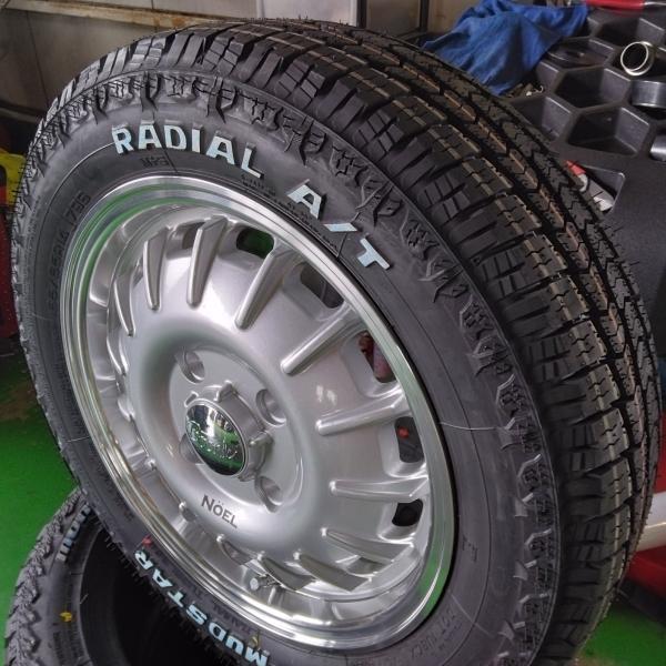 MUDSTAR 新発売 Noel タフト タイヤホイールセット Radial AT 175 