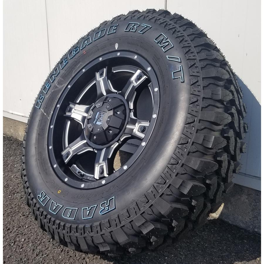 JK JL ラングラー 17インチ RADAR RENEGADE R7 M/T 285/70R17 マッド 