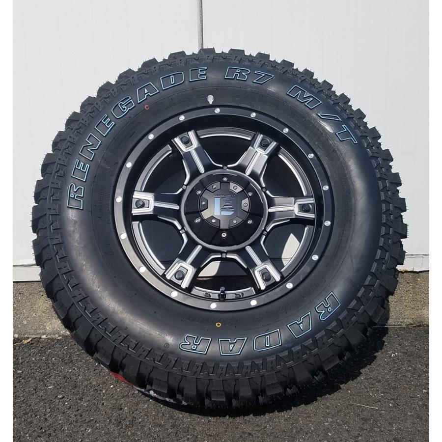 JK JL ラングラー 17インチ RADAR RENEGADE R7 M/T 285/70R17 マッド 