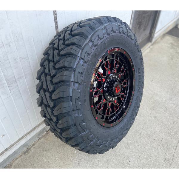 プラド ハイラックス FJ H3 タイヤホイールセット 17インチ PreDator TOYO OPENCOUNTYR MT 265/65RR17 265/70R17｜wat2｜07