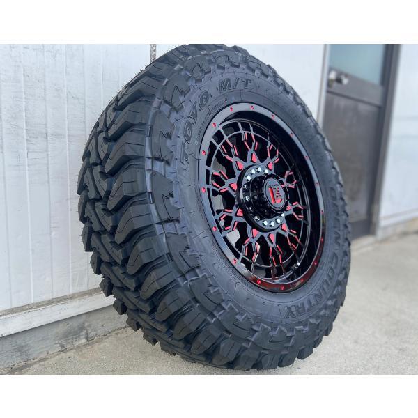 プラド ハイラックス FJ H3 タイヤホイールセット 17インチ PreDator TOYO OPENCOUNTYR MT 265/65RR17 265/70R17｜wat2｜05