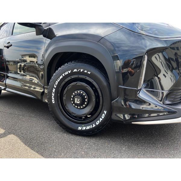 ヤリスクロス クロスロード ヴェゼル XV 16インチ LEXXEL スワッガー トーヨー オープンカントリー A/T EX 215/70R16 ホワイトレター 爆買の画像