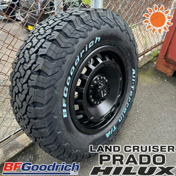 BFグッドリッチ オールテレーンKO2 ハイラックスGR純正ホイール4本セット ハイラックスGRをBFグッドリッチ KO2 275/65-18 でカスタマイズ