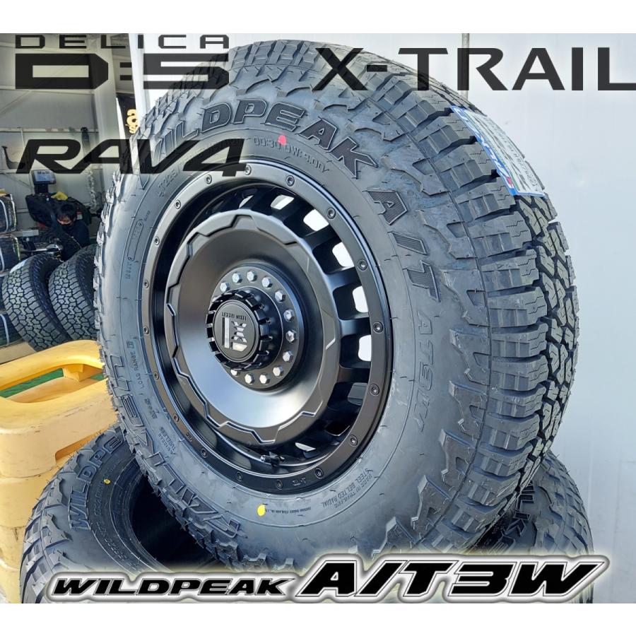 タイヤ・ホイール kazu WILDPEAK オールテレンタイヤ デリカD5 RAV4 エクストレイル CX5 16