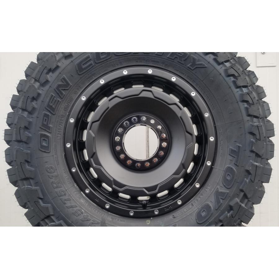 オープンカントリー 33x10.5R15 輸出用ホイール 78プラド70ランクル TOYO TIRES オープンカントリー mt 33×10.5r15 のパーツレビュー