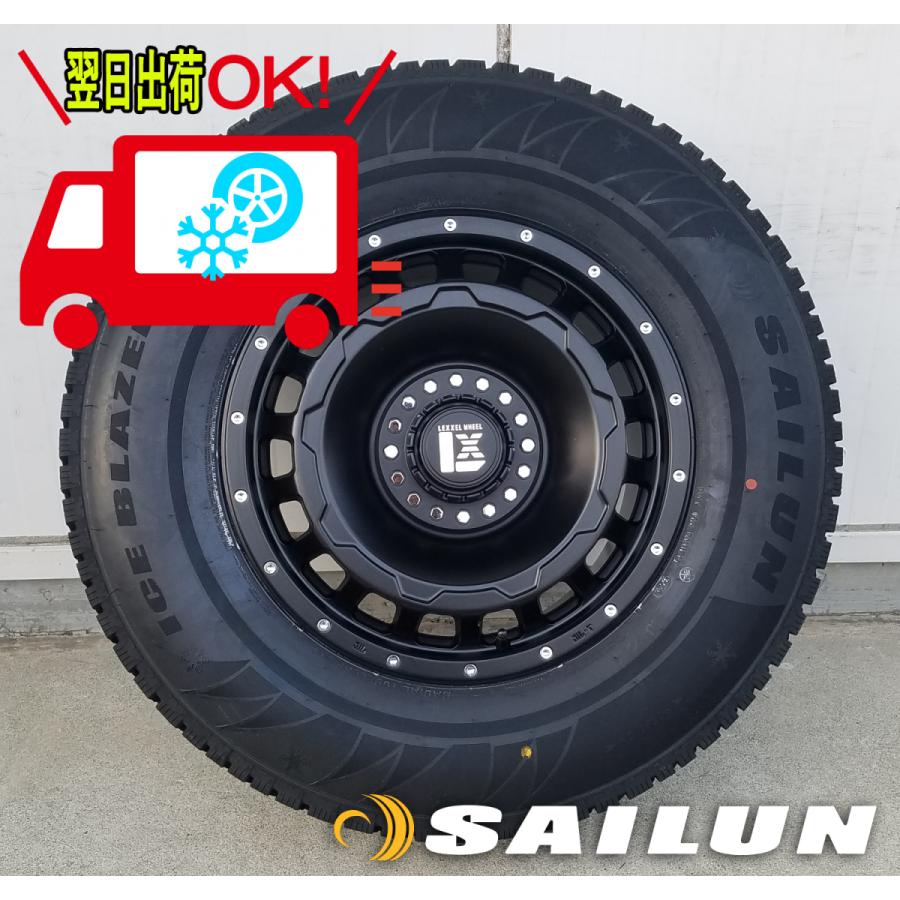 即納 スタッドレス ランドクルーザー プラド FJクルーザー H3 SAILUN 265/70R17 265/65R17 新品 タイヤ ホイール セット 17インチ １台分｜wat2｜14