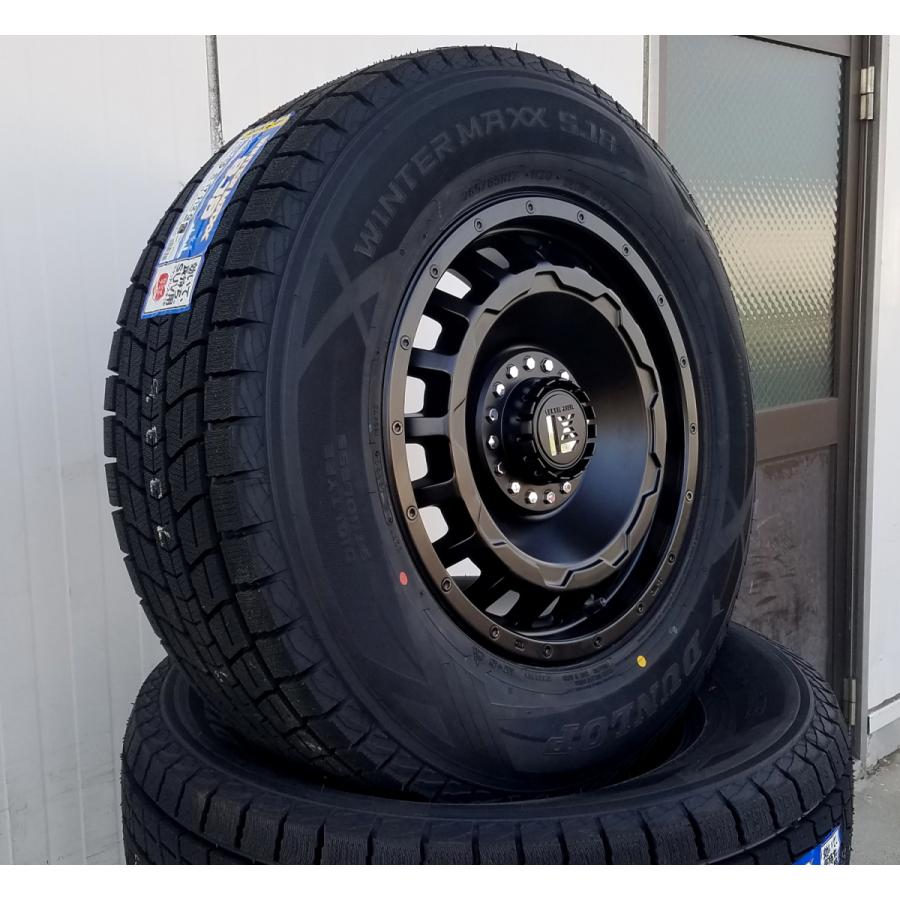 TRD US TOYOTA 純正17インチ　ダンロップ　スタッドレスセット　ウィンターマックスSJ8+ プラド　ハイラックス fjクルーザー WINTER MAXX プラド ハイラックス FJ サーフ スタッドレスタイヤ