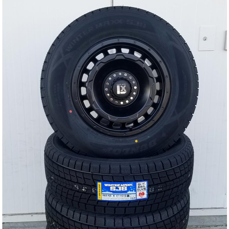 TRD US TOYOTA 純正17インチ　ダンロップ　スタッドレスセット　ウィンターマックスSJ8+ プラド　ハイラックス fjクルーザー WINTER MAXX 国産スタッドレス プラド ハイラックス サーフ FJ H3