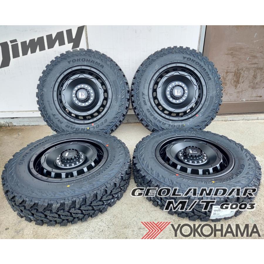 YOKOHAMA GEOLANDAR M/T G003 16インチ　jb64にて r400