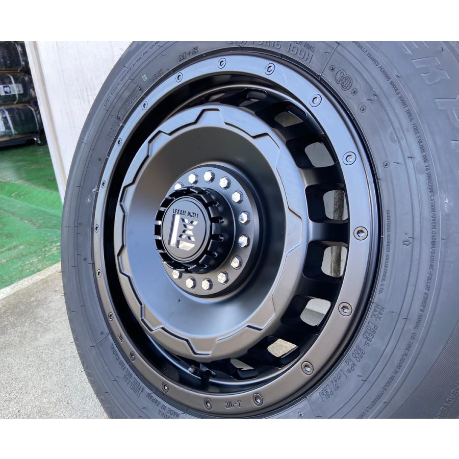 ジムニーシエラ JB74 16インチ LEXXEL SwaGGer スワッガー ダンロップ グラントレックPT3 215/70R16 225/70R16 タイヤホイールセット 16インチ サマータイヤの画像