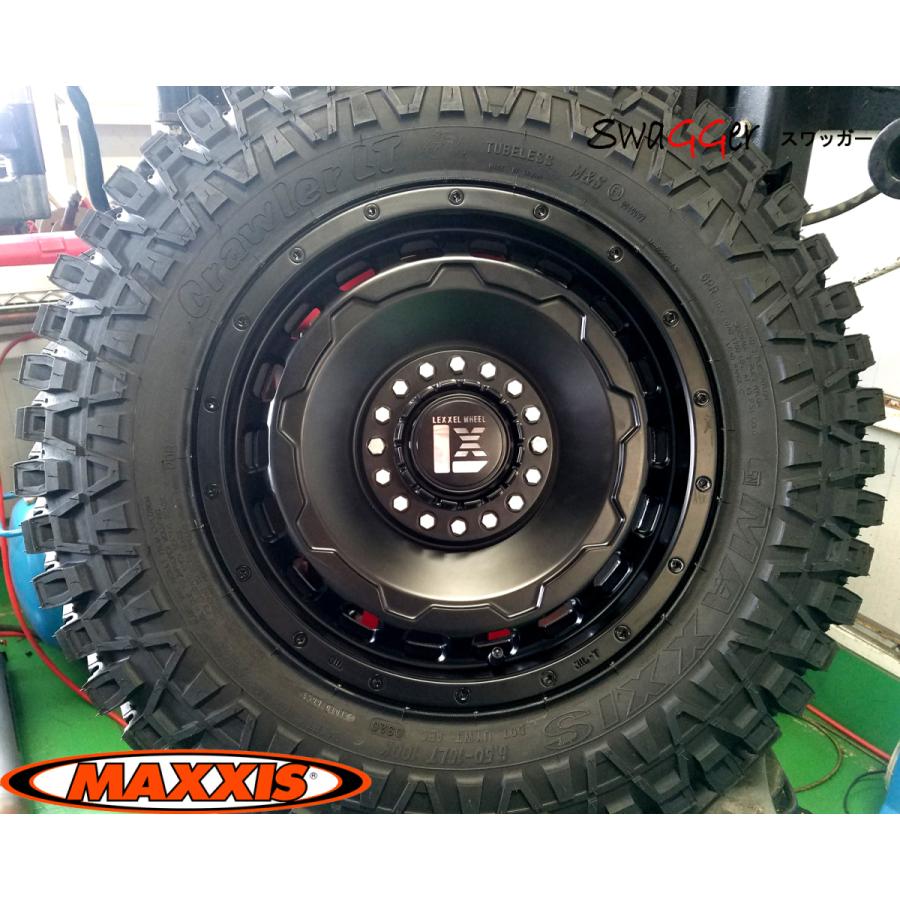 ジムニー JB23 JB64 16インチ LEXXEL SwaGGer スワッガー MAXXIS 