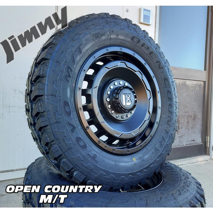 マッドタイヤ JB64 JB23 JB22 JA12 JA11 ジムニー  新品タイヤホイール4本セット トーヨー オープンカントリー MT R 195R16