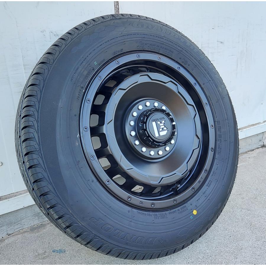 ジムニーシエラ JB74 16インチ LEXXEL SwaGGer スワッガー ダンロップ グラントレックPT3 215/70R16 225/70R16 タイヤホイールセット 16インチ サマータイヤ