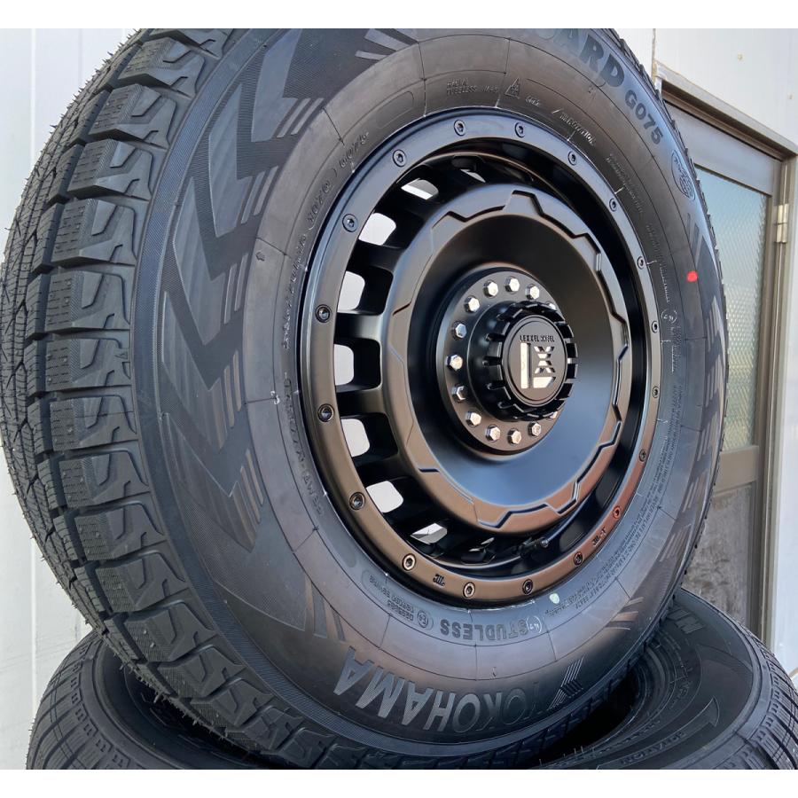 国産スタッドレス エクリプスクロス D5 エクストレイル CHR CX5 ヨコハマ アイスガード G075 215/70R16 225/70R16 235/70R16 245/70R16 16インチ 1台分_5