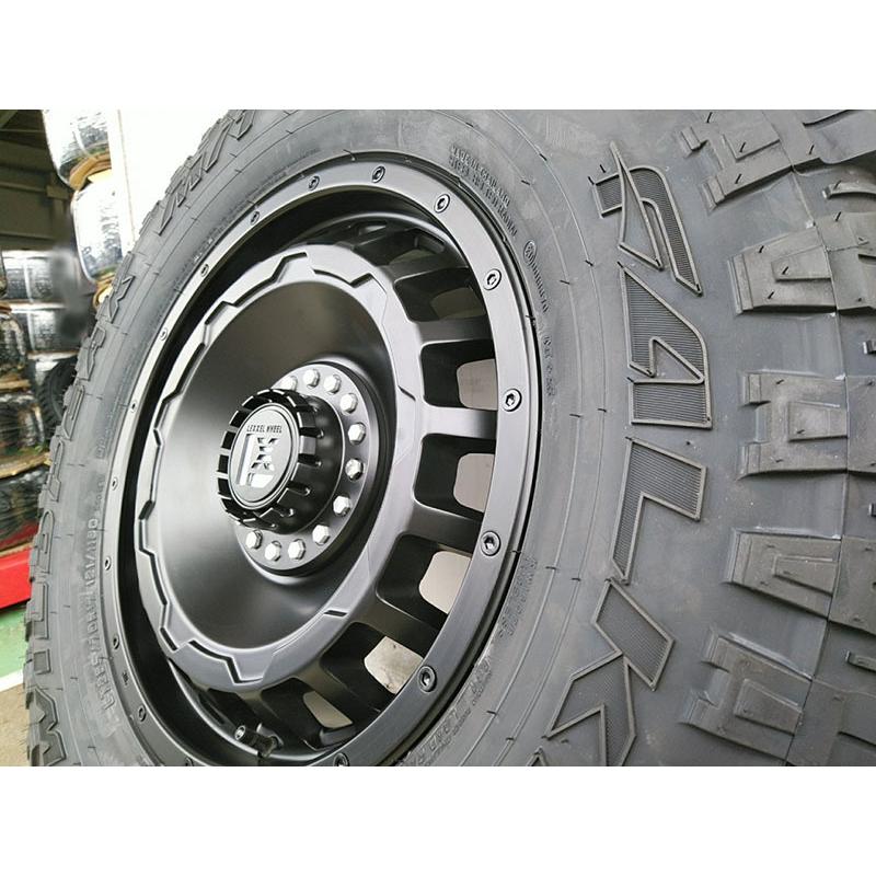 プラド ハイラックス サーフ FJクルーザー H3 17インチ SwaGGer スワッガー FALKEN WILD PEAK MT01 265/70R17 285/70R17｜wat2｜05