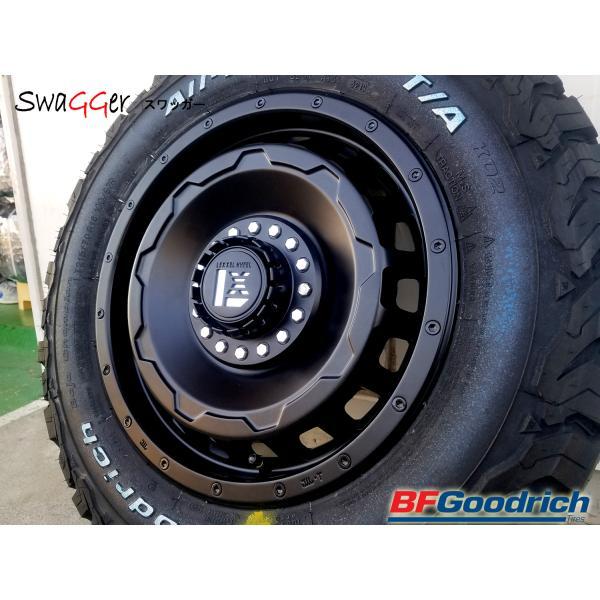 ヤリスクロス CX3 フォレスター SG/SH XV タイヤホイールセット 16インチ SwaGGer  BF Goodrich ALLTERRAIN KO2 215/70R16 225/70R16｜wat2｜02