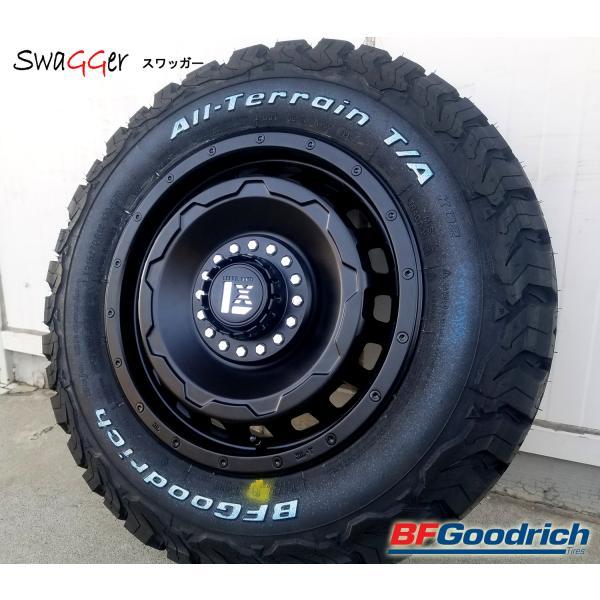 ヤリスクロス CX3 フォレスター SG/SH XV タイヤホイールセット 16インチ SwaGGer  BF Goodrich ALLTERRAIN KO2 215/70R16 225/70R16｜wat2｜04