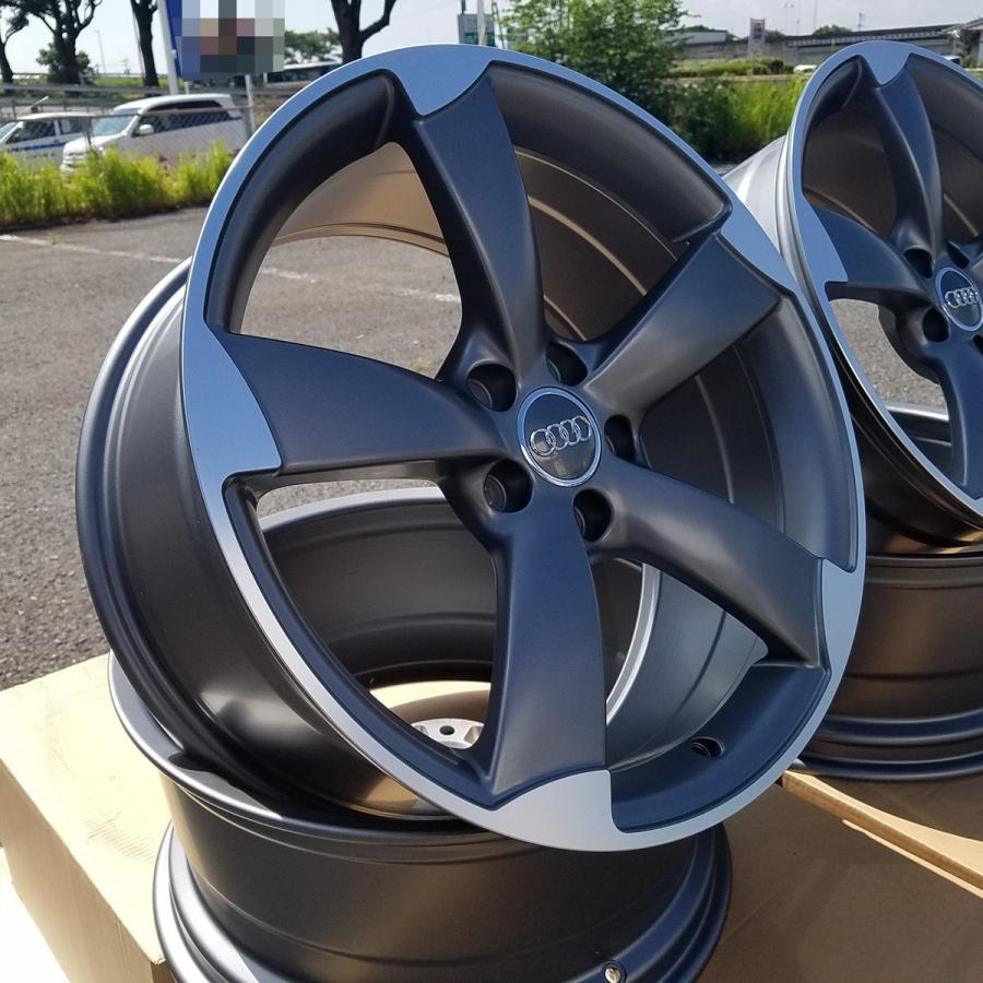 アウディ Audi A5(8T),Ａ4,TT(8J) ,A6(4F) 19インチ 新品タイヤホイールセット 19x8.5 +40 112-5H 4本セット 1台分 爆買の画像